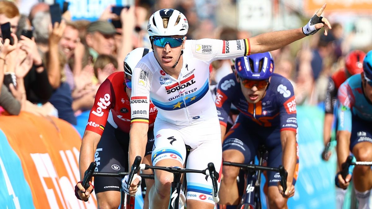 Bittner rozjížděl závěrečný spurt v úvodní etapě Kolem Beneluxu, dojel čtvrtý